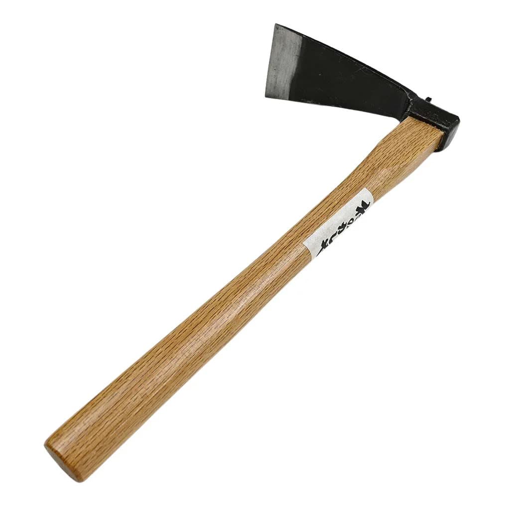 Japanese Bachi Gata Garden Hand Hoe Wood Handle Weeding Cultivating NEW