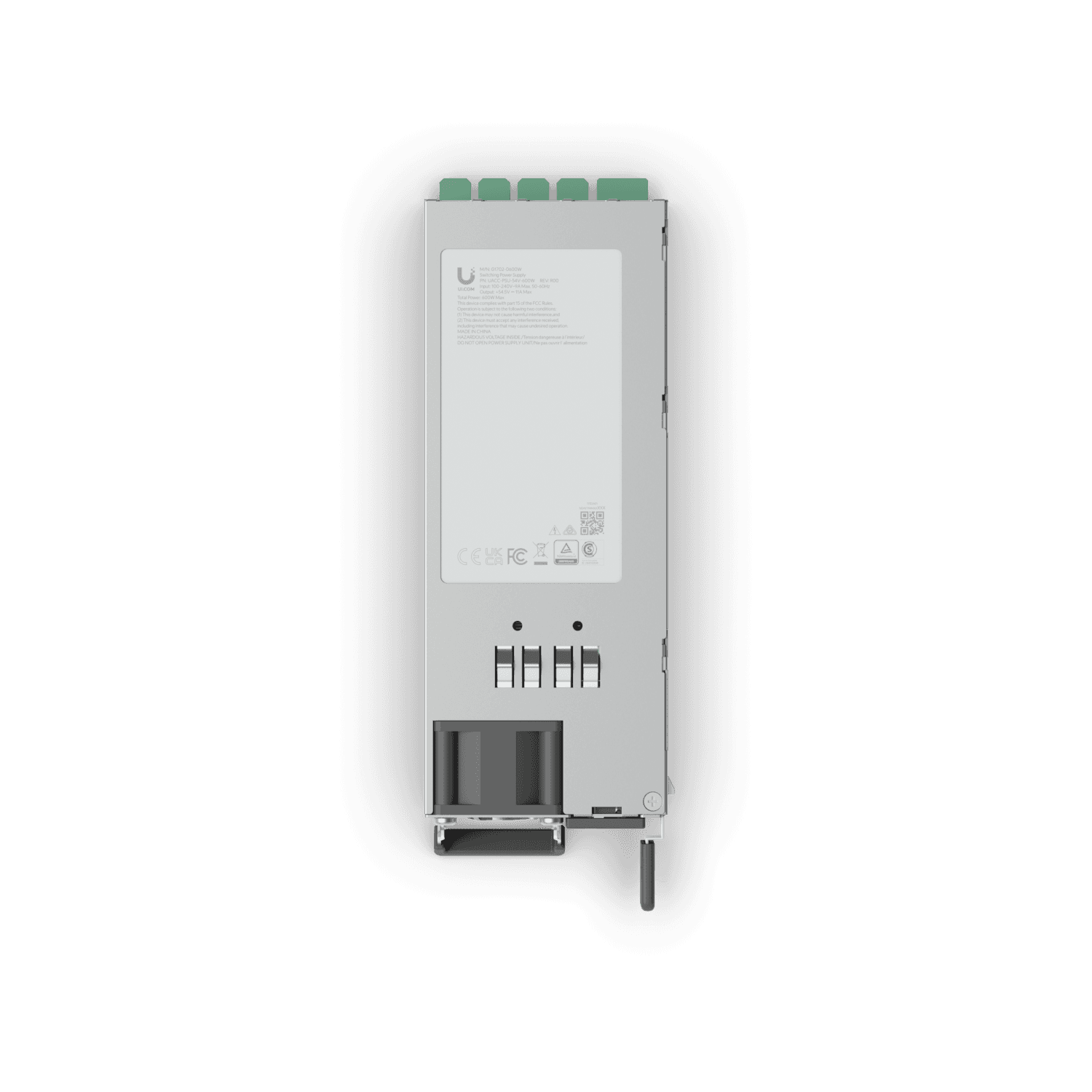 Ubiquiti Hot-Swappable Power Module (1,200W) UACC-PSU-54V-600W - NEW SEALED
