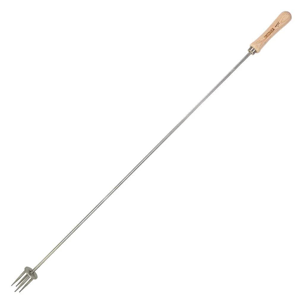 Sneeboer Leaf-Trash Picker Garden Fork Stainless Steel Hand-Forged Digging NEW