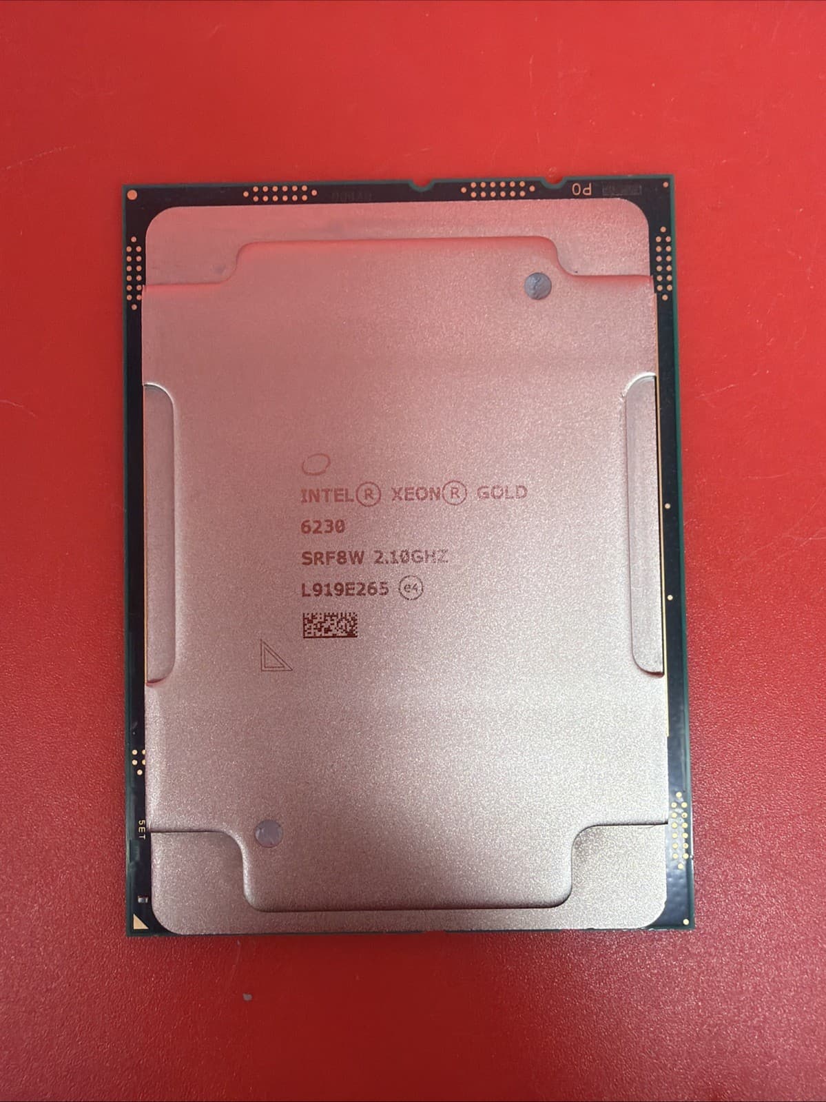 Intel Xeon Gold 6230 Srf8w (2.10GHz, 27.5 MB, 20 Cores, LGA 3647 CPU) Processor
