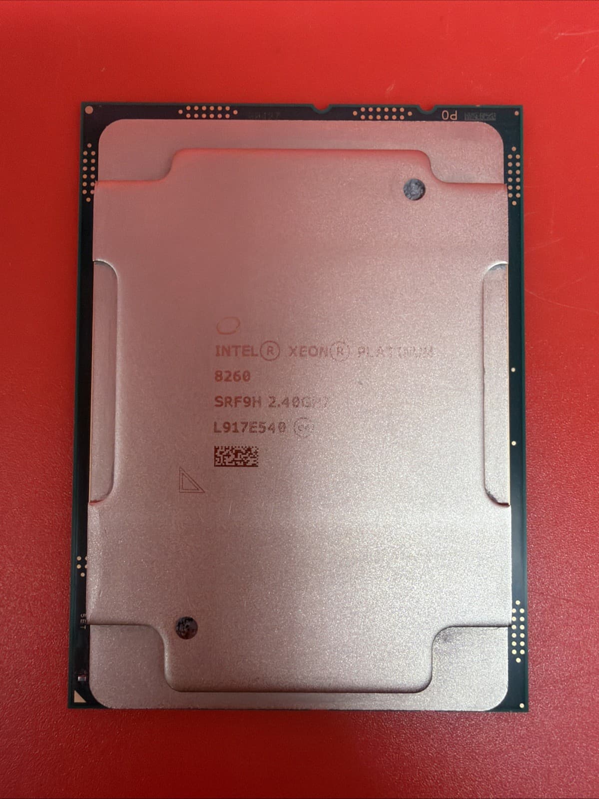 Intel Xeon Platinum 8260 2.4GHz LGA 3647 24-Core Processor CD8069504201101 SRF9H