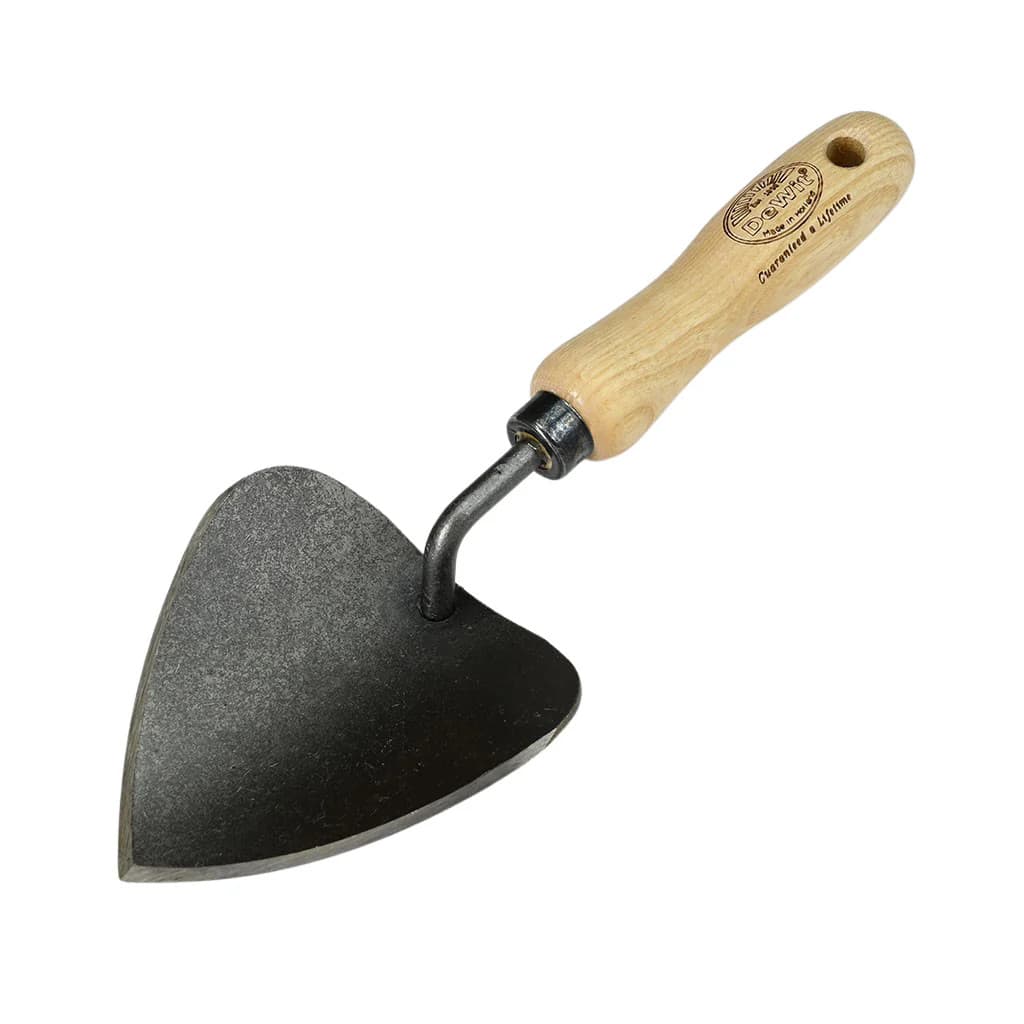 DeWit Potting Trowel Boron Steel Ash Handle Hand-Forged Planting Dutch NEW