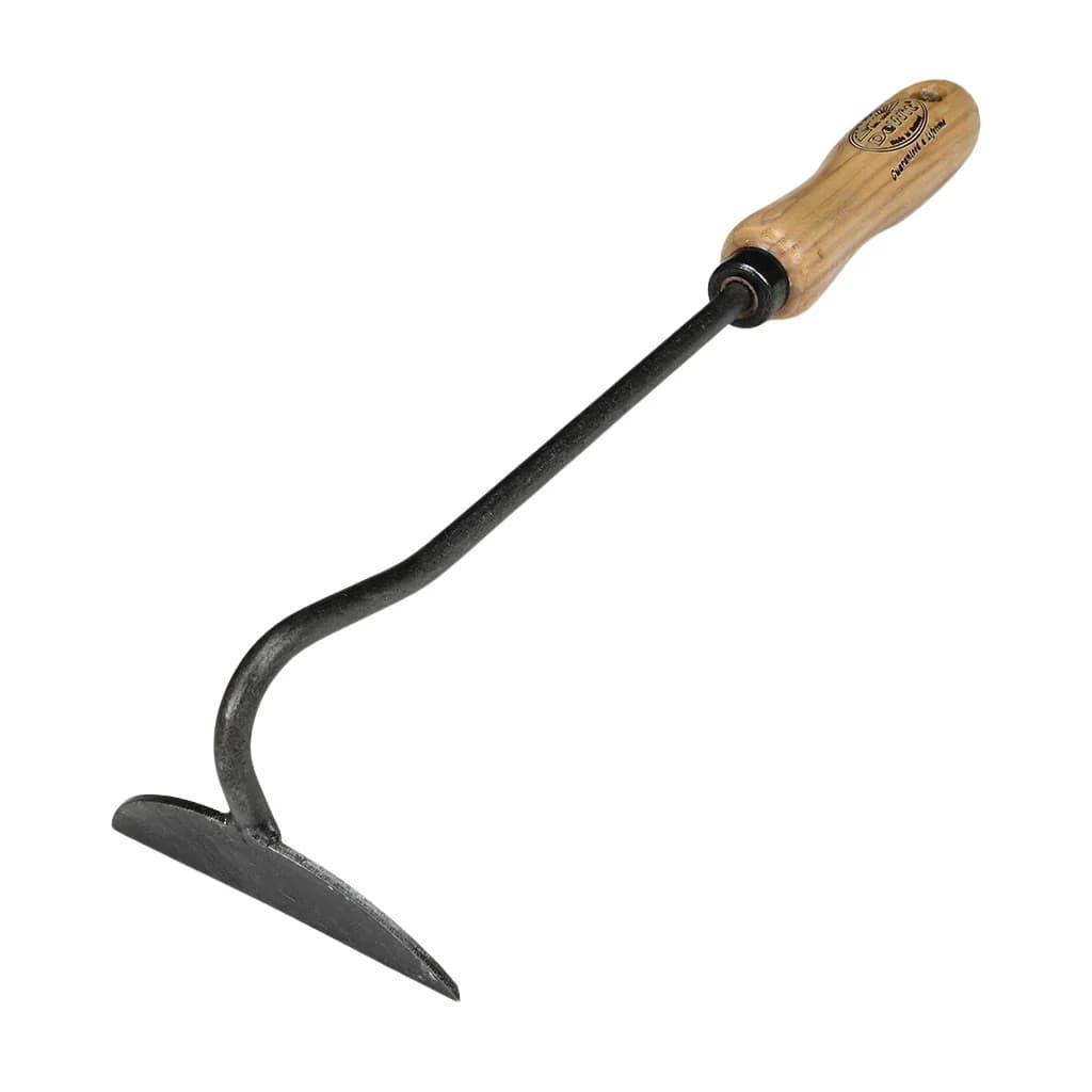 DeWit Half Moon Hand Hoe Boron Steel Ash Handle Hand-Forged Dutch NEW