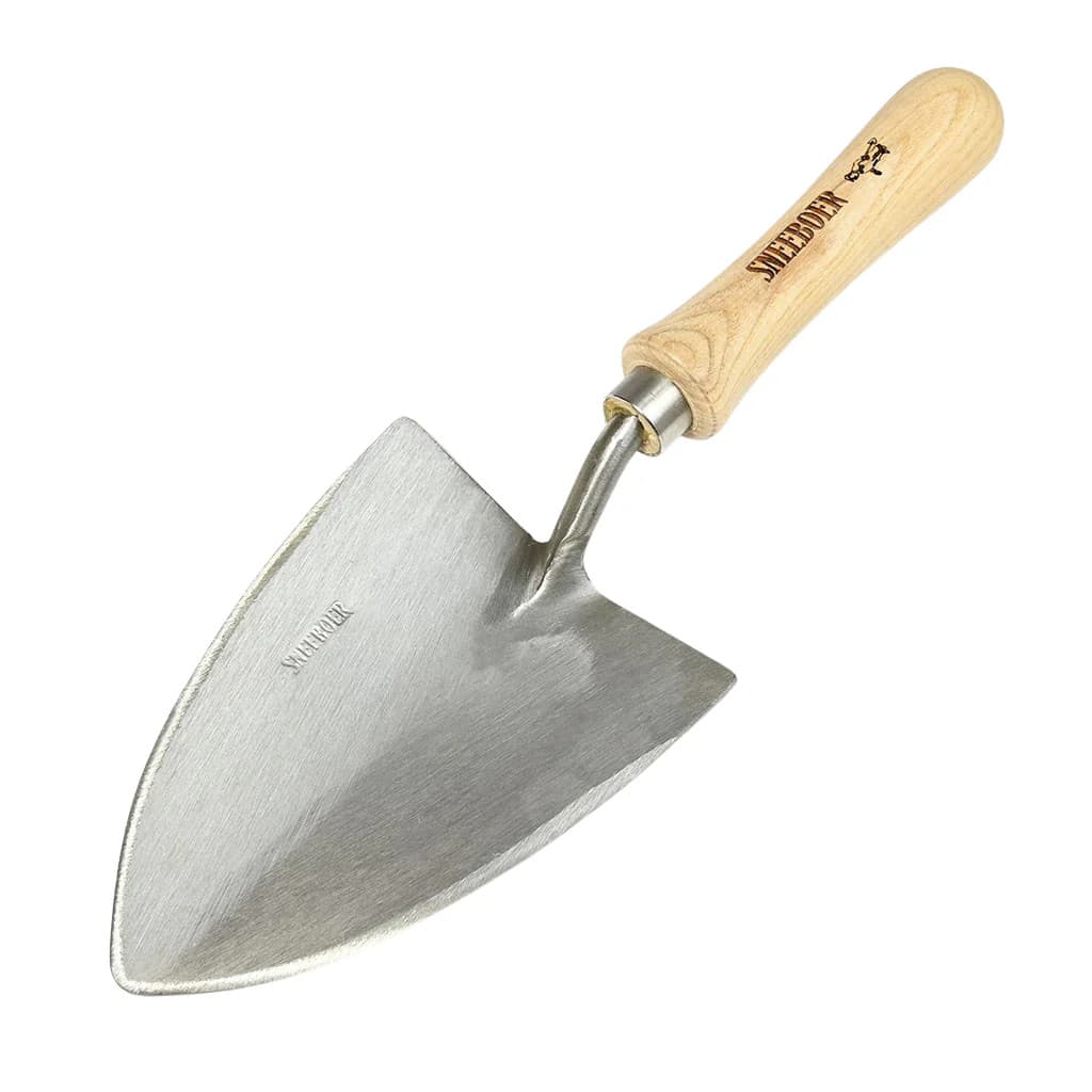 Sneeboer Arends Garden Trowel Stainless Steel Hand-Forged Ash Planting Dutch NEW