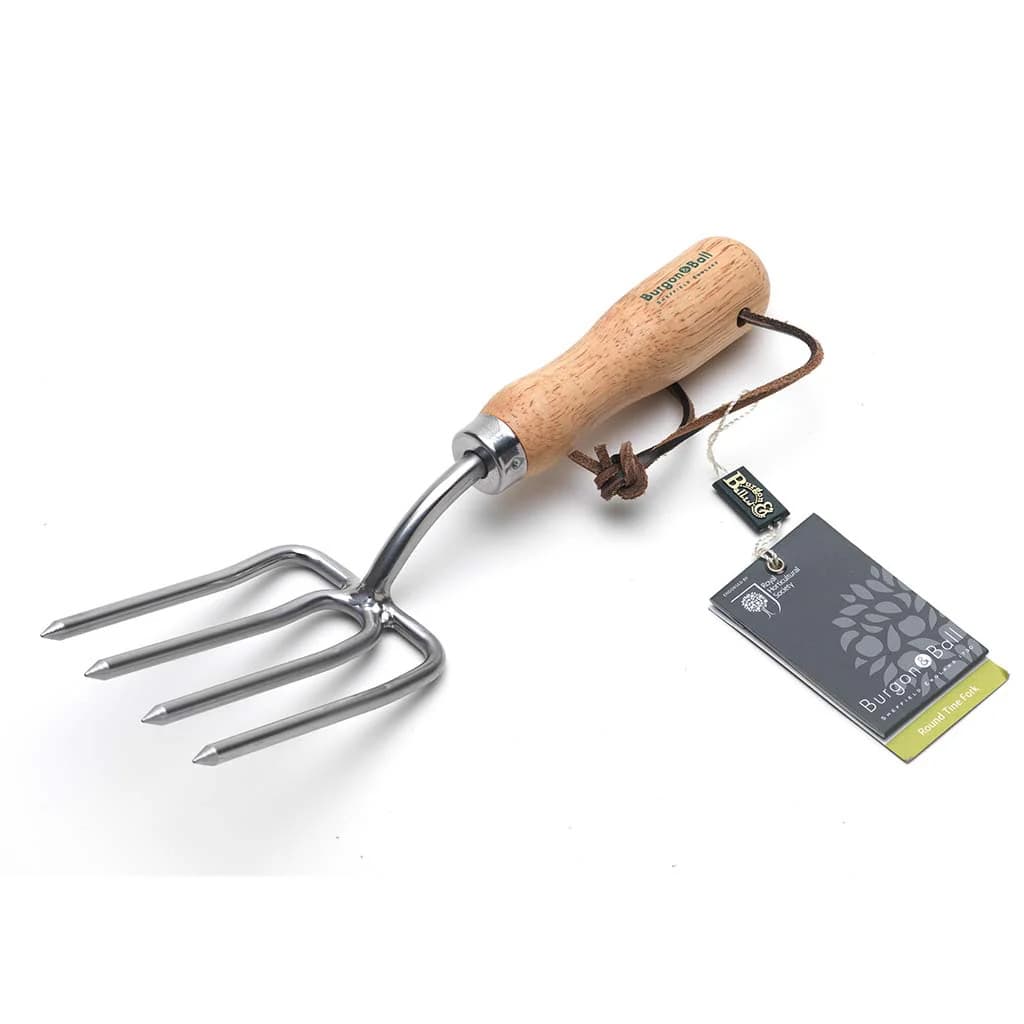 Burgon & Ball Garden Fork & Round Tine Hand NEW