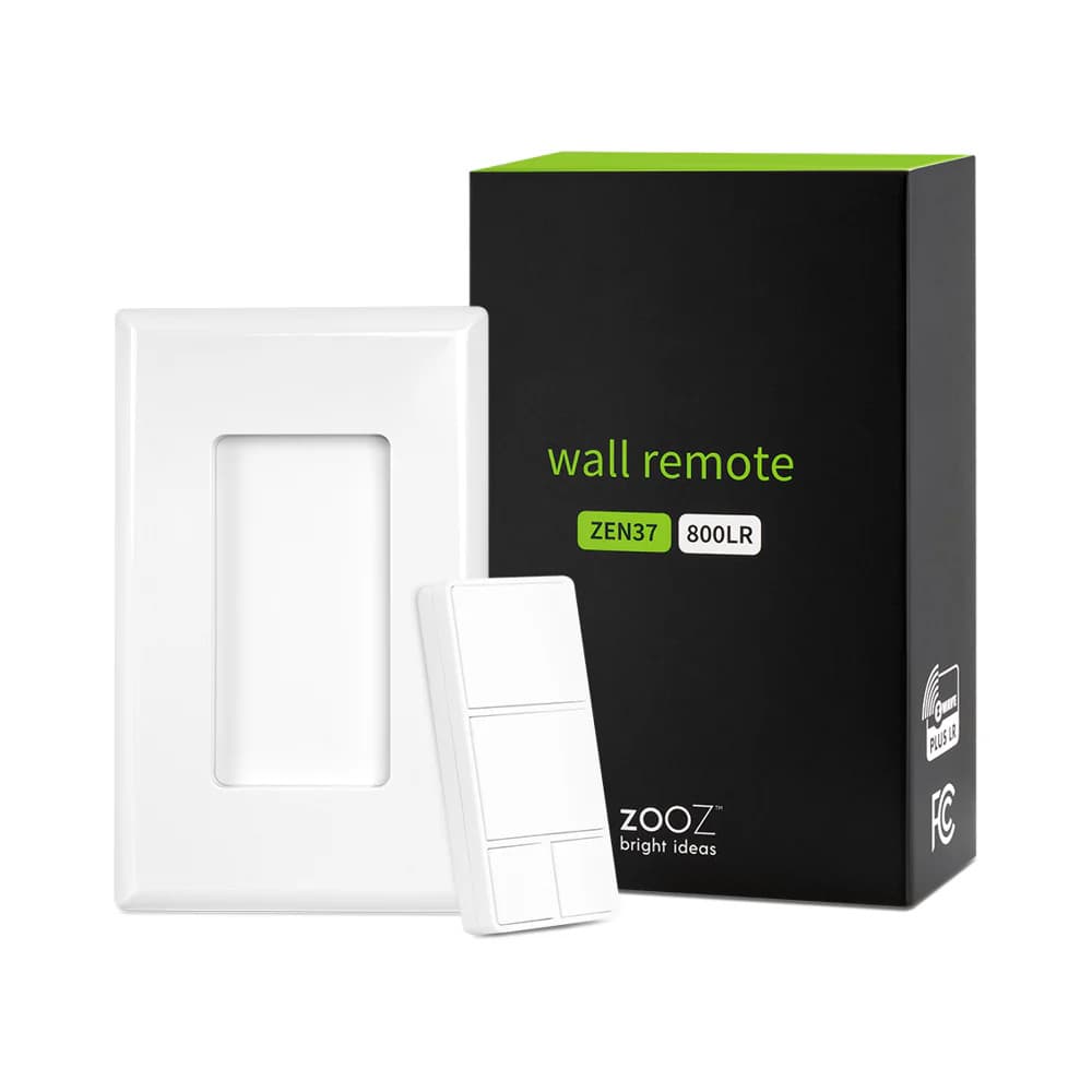 Zooz 800 Z-Wave Wall Remote Smart Home Home Assistant Compatible NEW