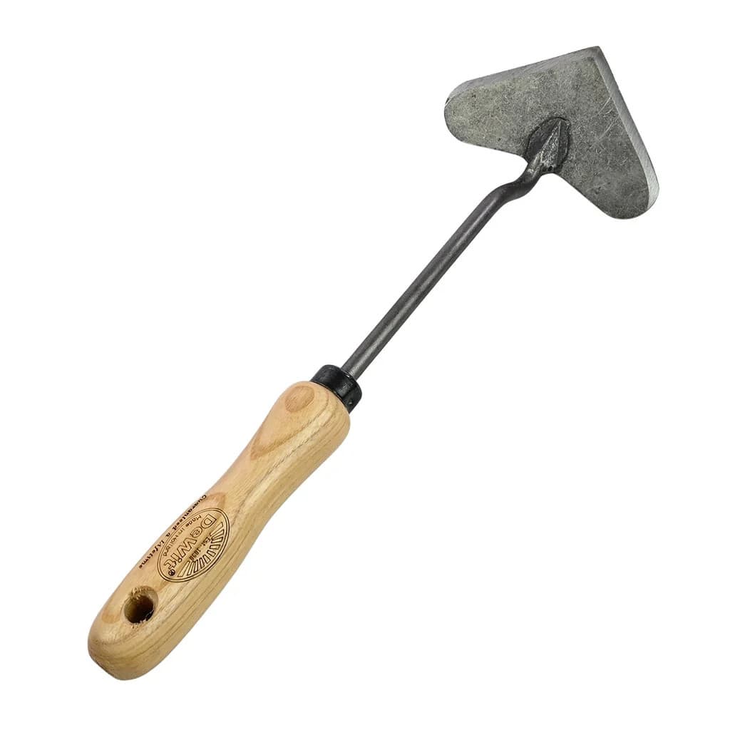 DeWit Heart Shaped Push Hoe Boron Steel Ash Handle Hand-Forged Dutch NEW
