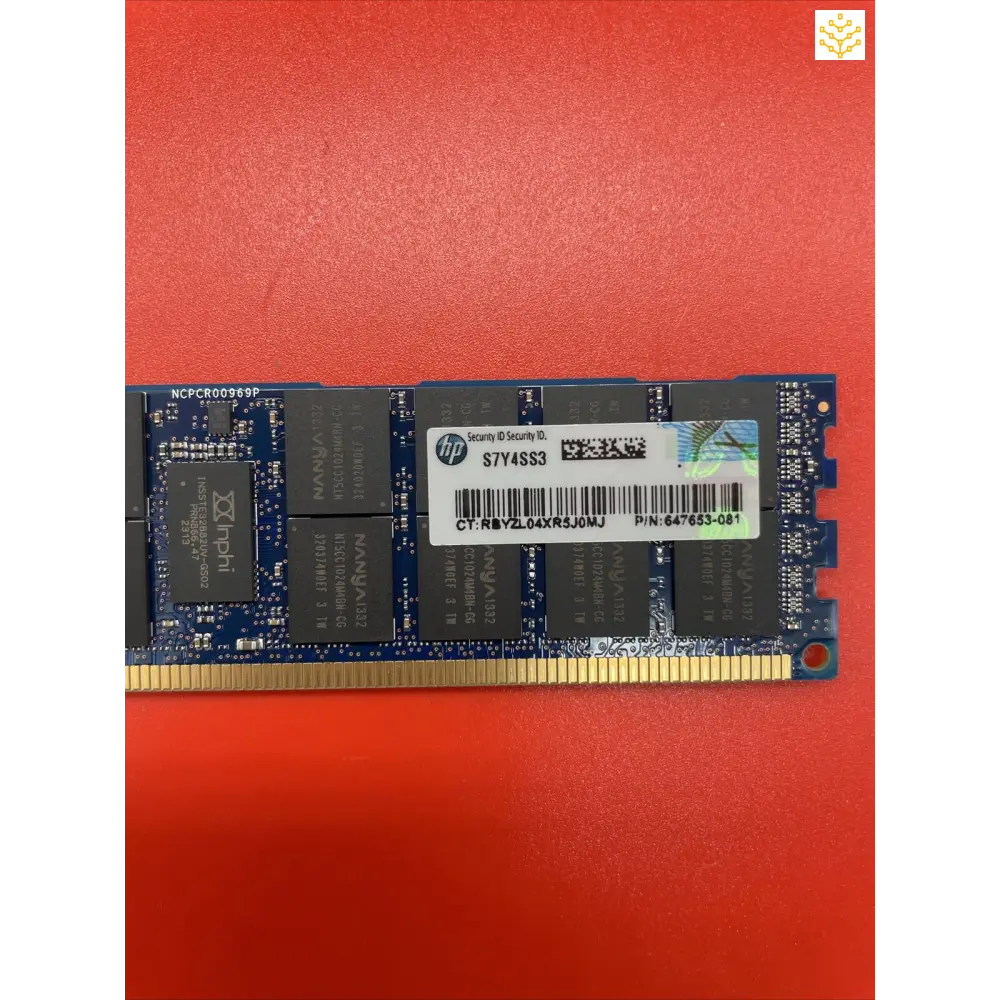 16G 2Rx4 PC3L-10600R Nanya NT16GC72C4NB0NL-CG HP 647653-081 Server Memory - Computers/Tablets & Networking:Enterprise