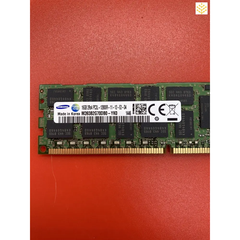 16G 2Rx4 PC3L-12800R Samsung M393B2G70DB0-YK0 Server Memory - Computers/Tablets & Networking:Enterprise Networking