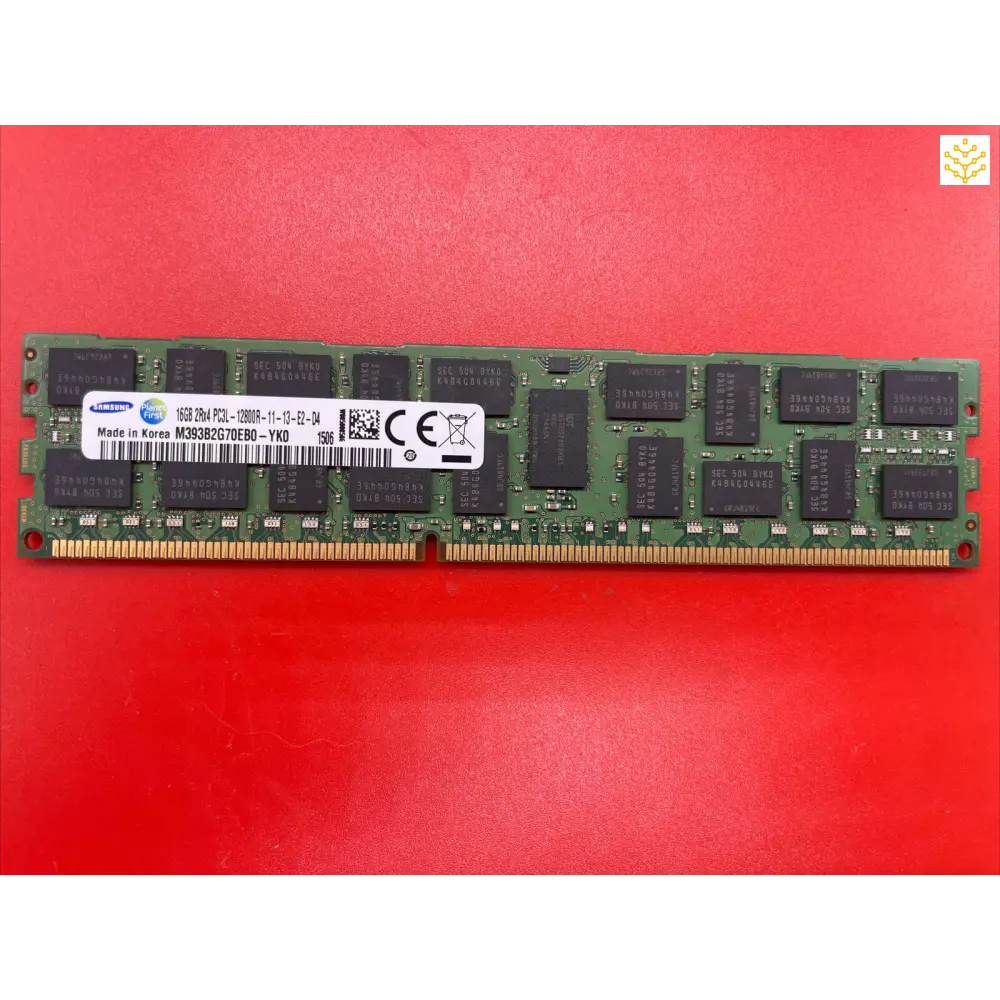 16G 2Rx4 PC3L-12800R Samsung M393B2G70EB0-YK0 Server Ram - Computers/Tablets & Networking:Enterprise Networking