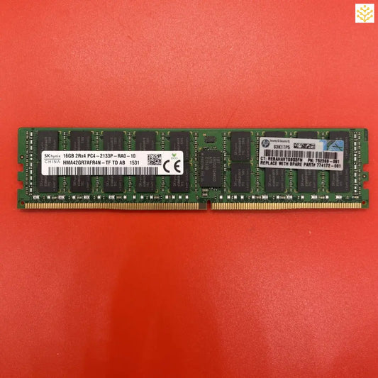 16G 2Rx4 PC4-2133P Hynix HMA42GR7AFR4N-TF HPe 752369-081 774172-001 726719-B21 - Computers/Tablets &