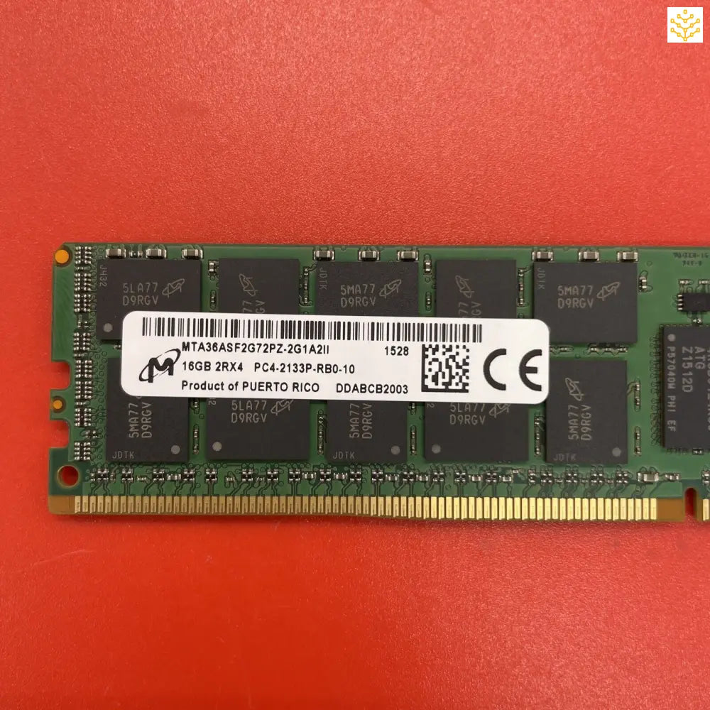 16G 2Rx4 PC4-2133P Micron MTA36ASF2G72PZ-2G1 Server Memory - Computers/Tablets & Networking:Enterprise Networking