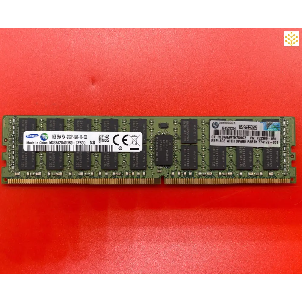 16G 2Rx4 PC4-2133P Samsung M393A2G40DB0-CPB HPe 752369-081 774172-001 726719-B21 - Computers/Tablets &