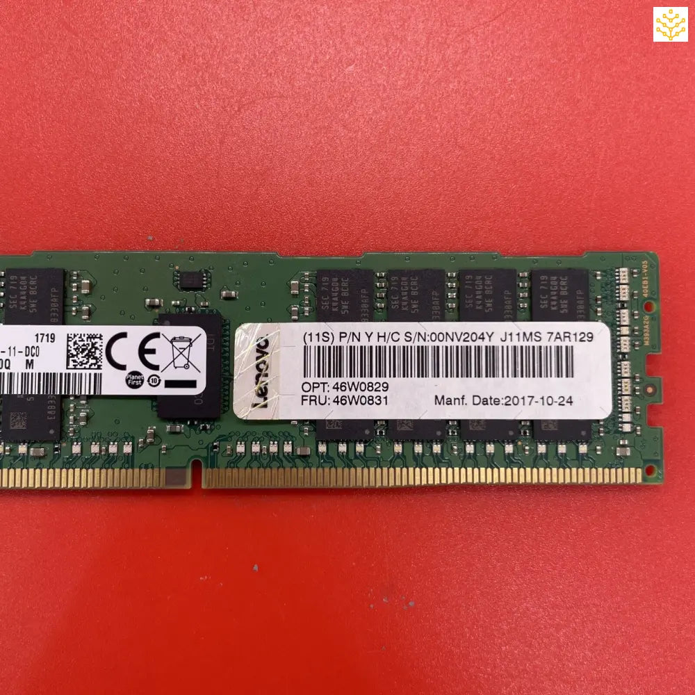 16G 2Rx4 PC4-2400T Samsung M393A2G40EB1-CRC Lenovo 46W0829 46W0831 Server Memory - Computers/Tablets &