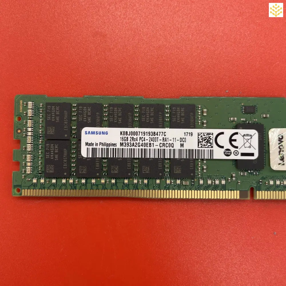 16G 2Rx4 PC4-2400T Samsung M393A2G40EB1-CRC Lenovo 46W0829 46W0831 Server Memory - Computers/Tablets &