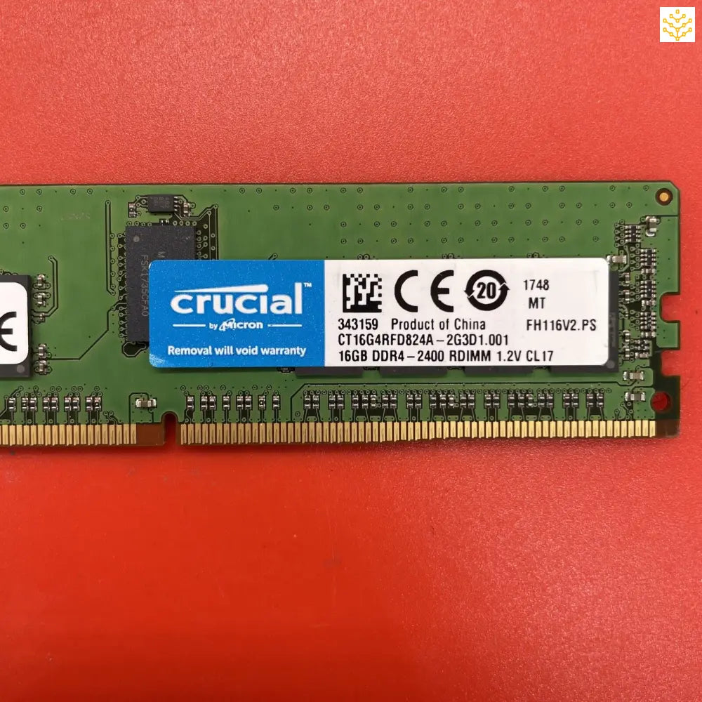 16G 2Rx8 PC4-2400T Micron MTA18ASF2G72PDZ-2G3 Server Memory - Computers/Tablets & Networking:Enterprise Networking