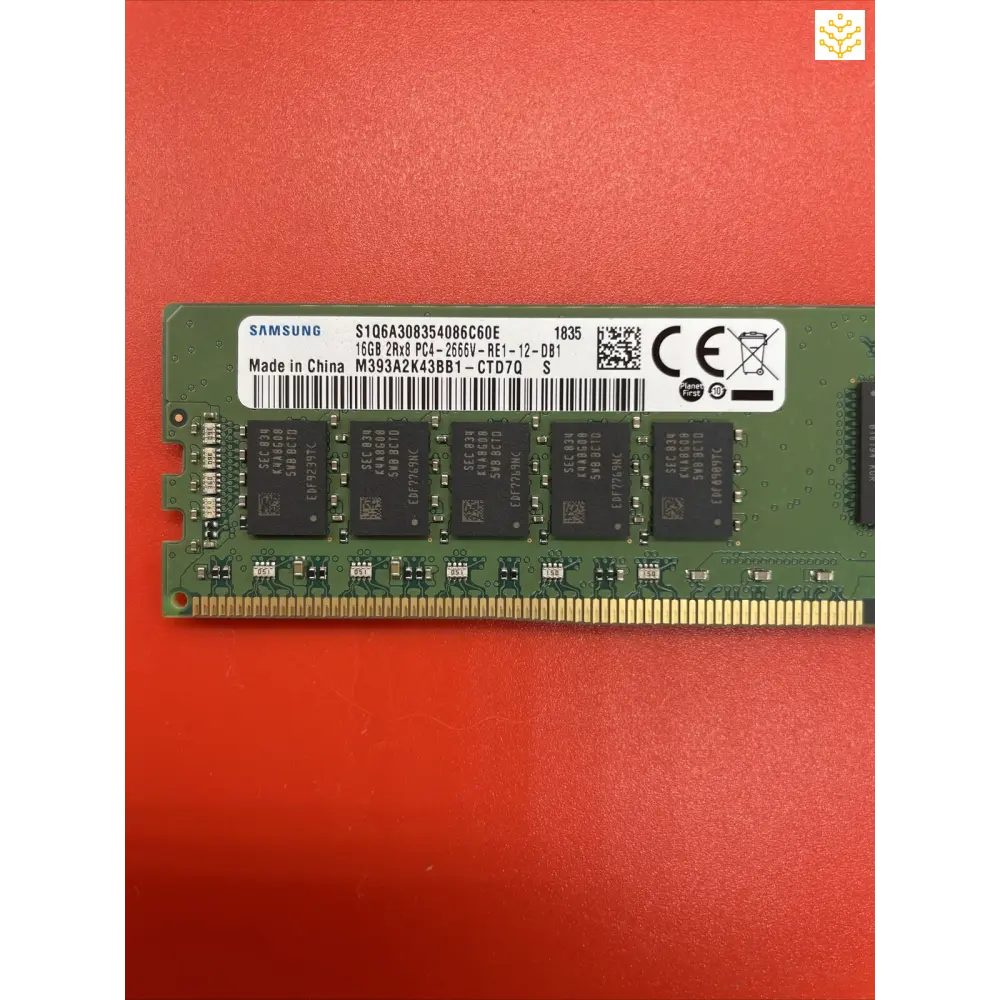 16G 2Rx8 PC4-2666v Lenovo 4X77A08599 01DE973 Samsung M393A2K43BB1-CTD Server Ram - Computers/Tablets &