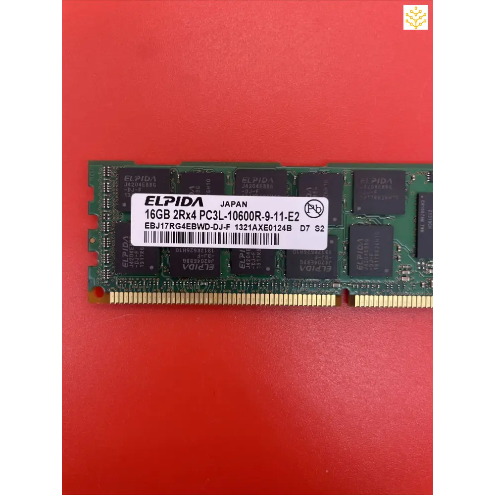 16GB 2Rx4 PC3L-10600R Elpida EBJ17RG4EBWD-DJ HP 647653-081 Server Memory - JP - Computers/Tablets &