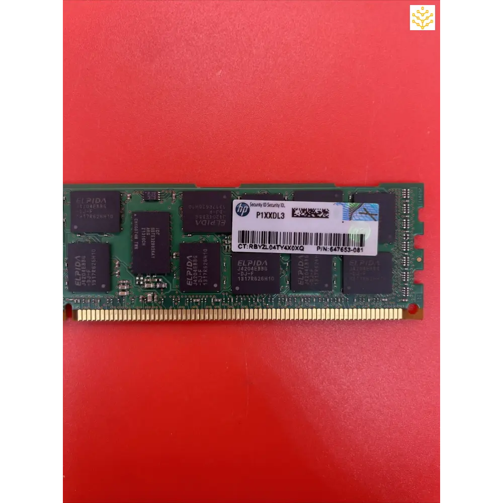 16GB 2Rx4 PC3L-10600R Elpida EBJ17RG4EBWD-DJ HP 647653-081 Server Memory - JP - Computers/Tablets &