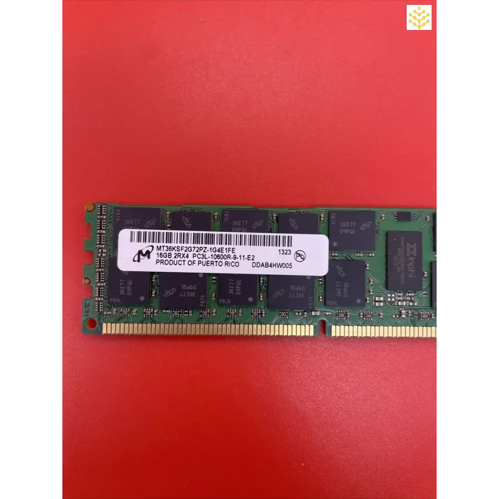 16GB 2Rx4 PC3L-10600R Micron MT36KSF2G72PZ-1G4 HP 647653-081 Server Memory - PR - Computers/Tablets &