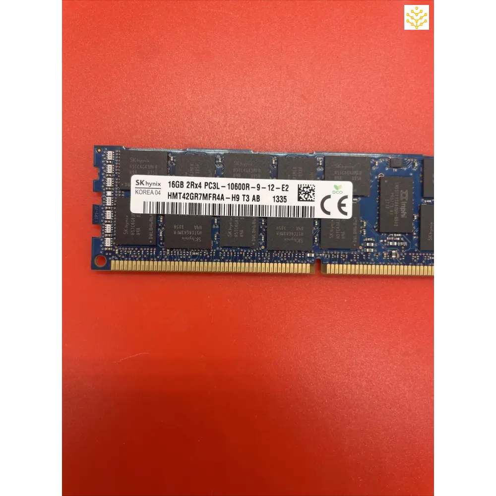 16GB 2Rx4 PC3L-10600R Sk Hynix HMT42GR7MFR4A-H9 HPe 647653-081 - Computers/Tablets & Networking:Enterprise Networking