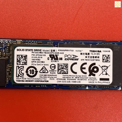 1TB 0CVM2 Toshiba KXG50PNV1T02 M.2 SSD - Computers/Tablets & Networking:Drives Storage & Blank Media:Hard Drives (HDD