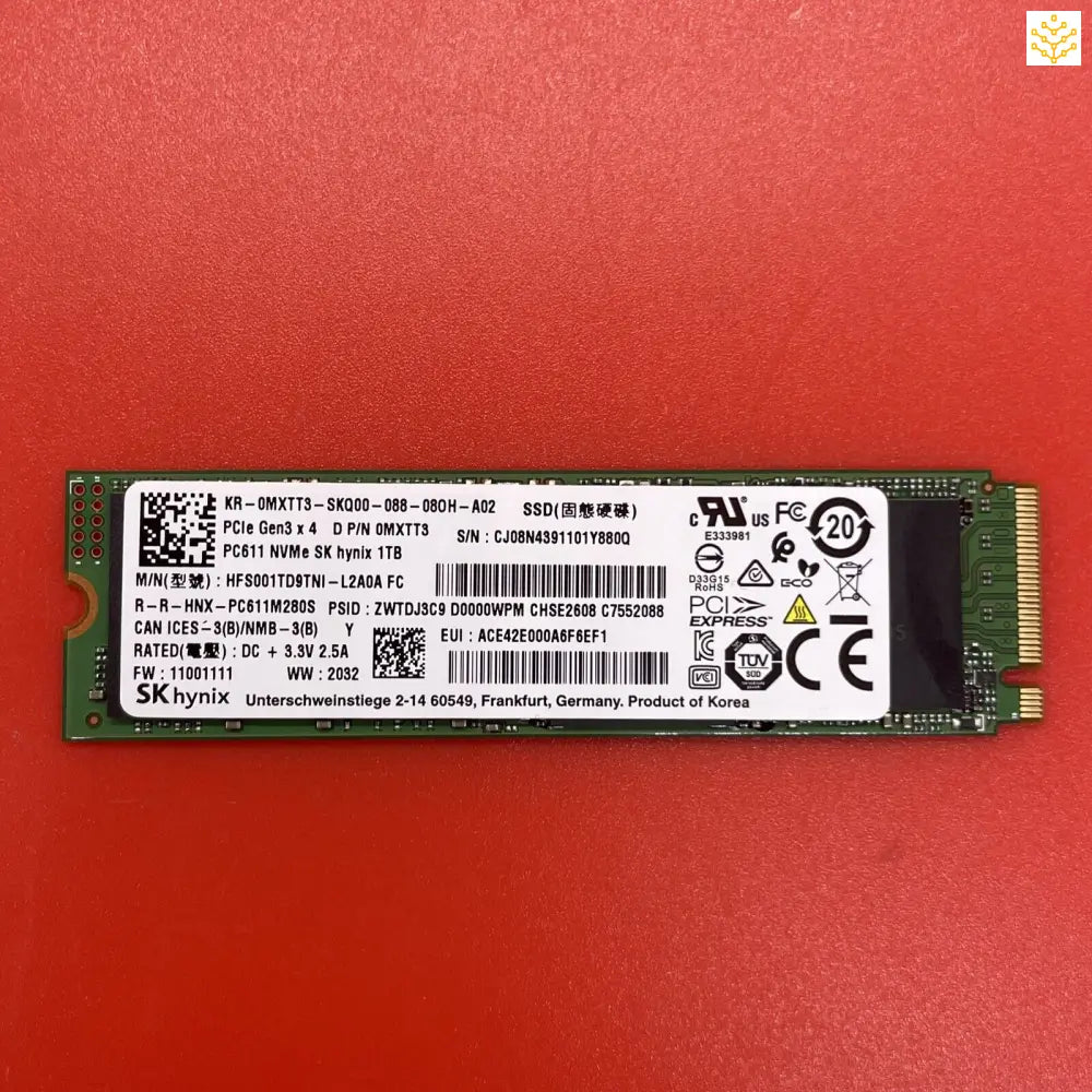 1TB skHynix HFS001TD9TNI MXTT3 M.2 NVMe SSD - Computers/Tablets & Networking:Drives Storage & Blank Media:Hard Drives