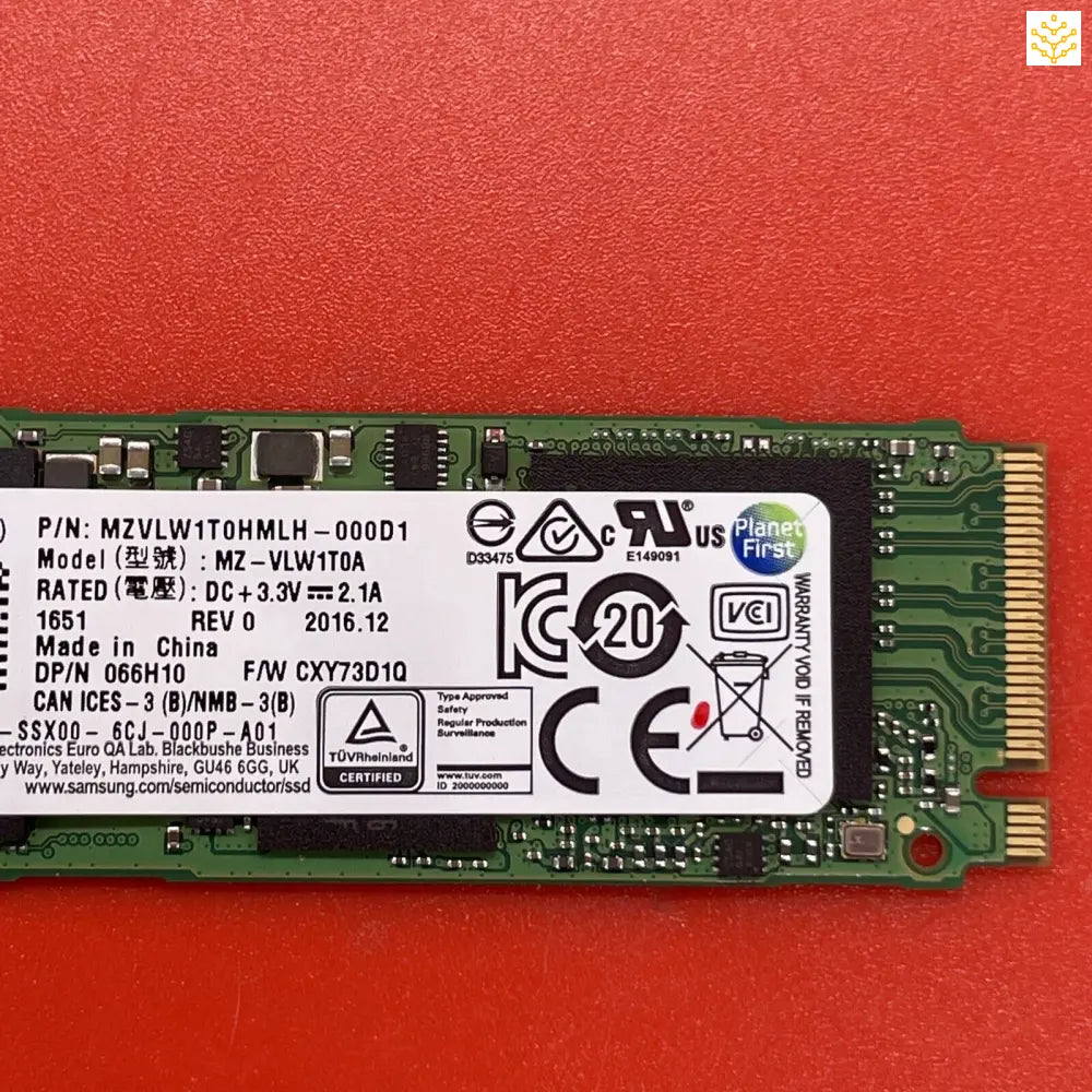 1TB MZ-VLW1T0A 66H10 Samsung PM961 M.2 NVMe SSD - Computers/Tablets & Networking:Drives Storage & Blank Media:Hard