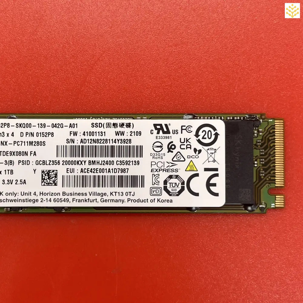 1TB sk Hynix HFS001TDE9X080N 152P8 M.2 SSD - Computers/Tablets & Networking:Drives Storage & Blank Media:Hard Drives