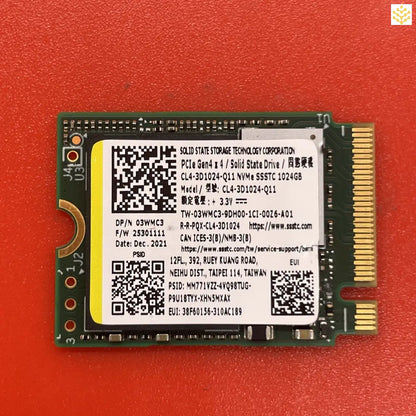 1TB SSSTC Lite-On CL4-30124-Q11 3WMC3 M.2 NVMe SSD - Computers/Tablets & Networking:Drives Storage & Blank Media:Hard