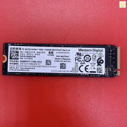 1TB WD SN730 SDBPNTY-1T00 N5VYR M.2 NVMe SSD - Computers/Tablets & Networking:Drives Storage & Blank Media:Hard Drives