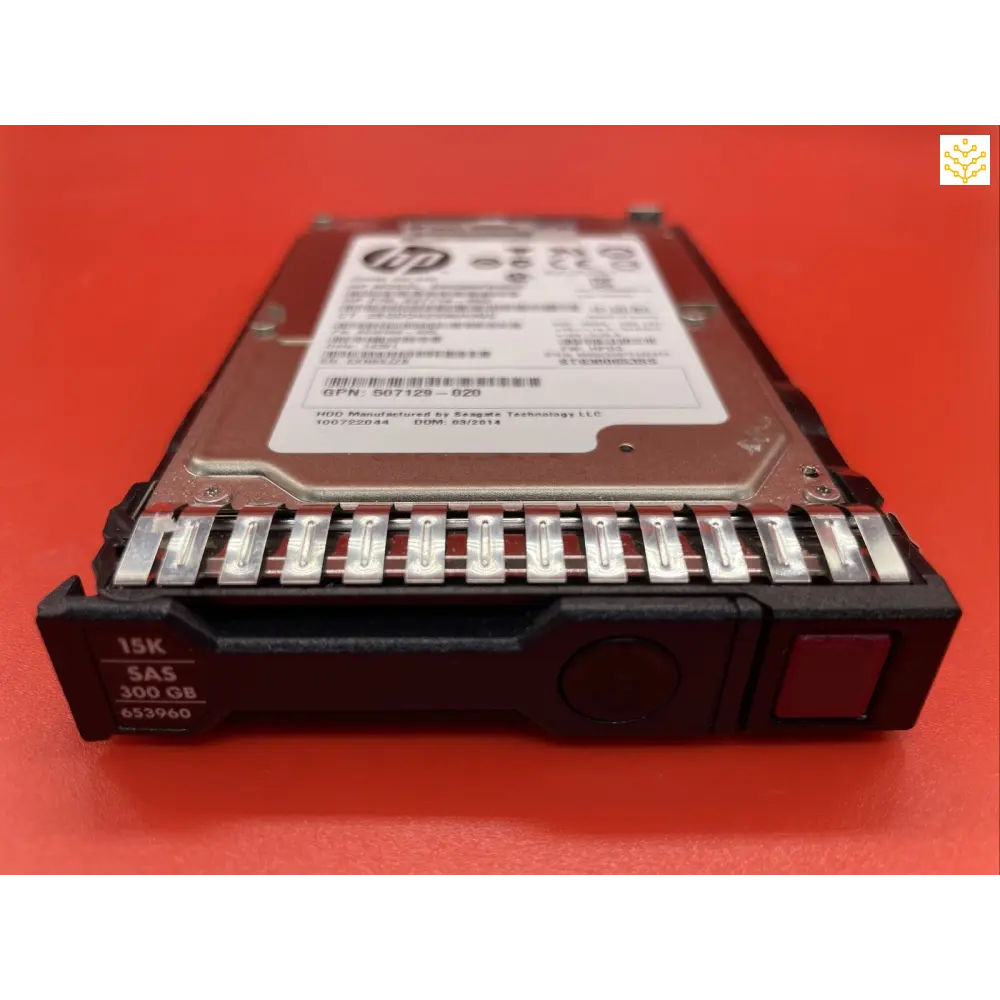 300G 15K SAS 2.5” HPe 653960 652611-B21 627114-002 EH0300FBQDD in Tray - Computers/Tablets & Networking:Drives