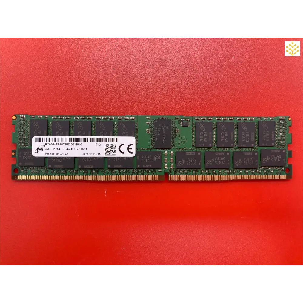 32G 2Rx4 PC4-2400T Micron MTA36ASF4G72PZ-2G3 Server Memory CPC7G - Computers/Tablets & Networking:Enterprise Networking