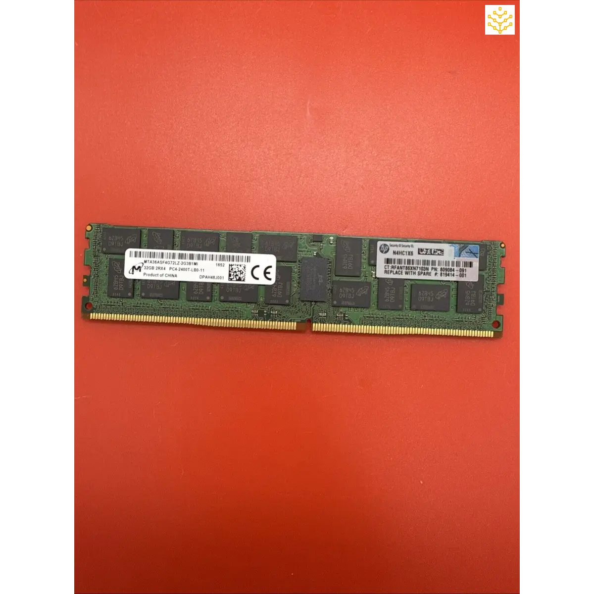 32GB 2Rx4 PC4-2400T MTA36ASF4G72LZ-2G3B1MI 809084-091 819414-001 805353-B21 - EDIT