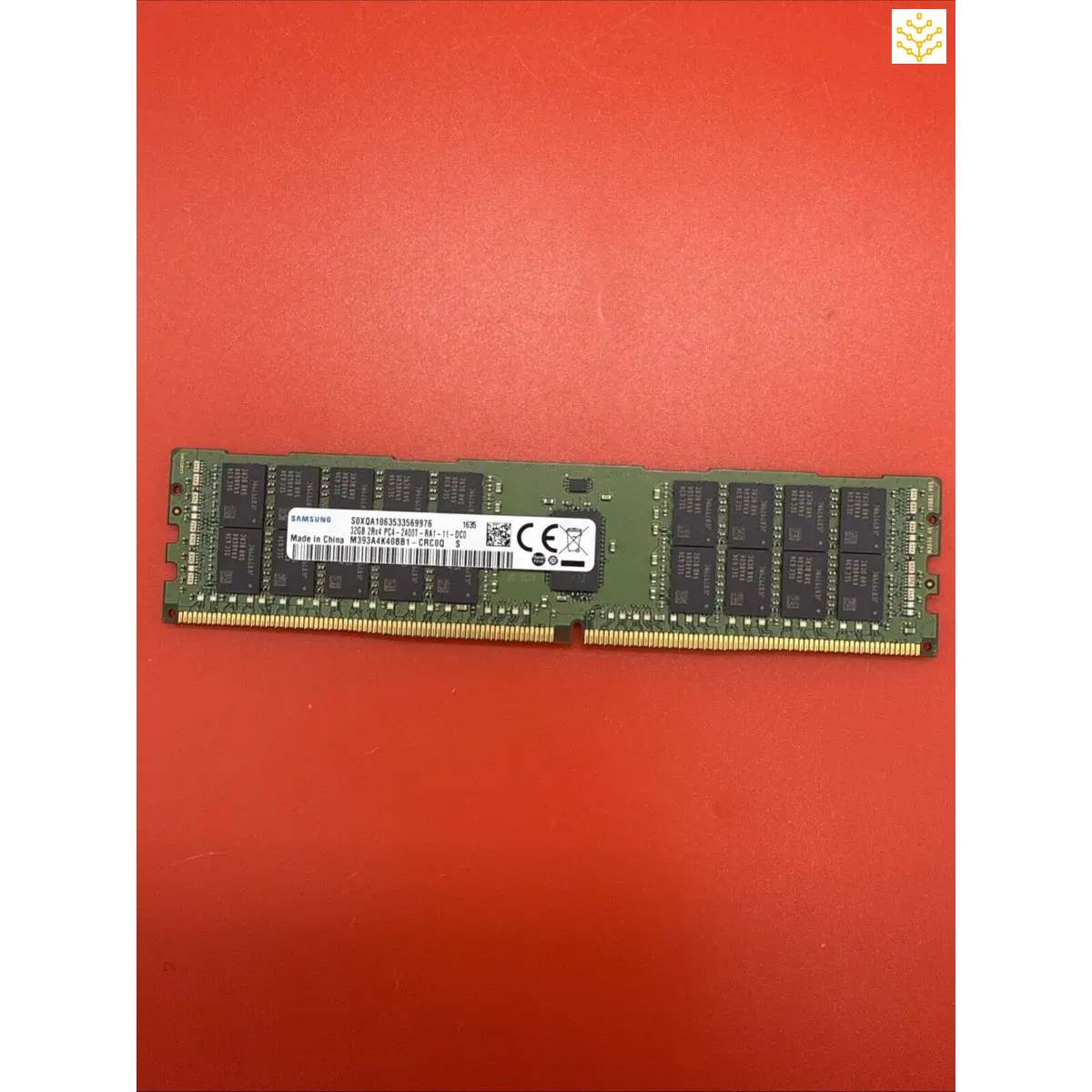 32GB 2Rx4 PC4-2400T Samsung M393A4K40BB1-CRC0Q Server Ram - EDIT