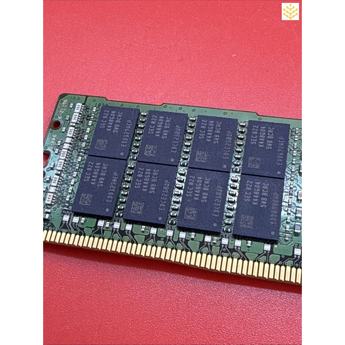 RAM (Random Access Memory) module with visible integrated circuit chips.