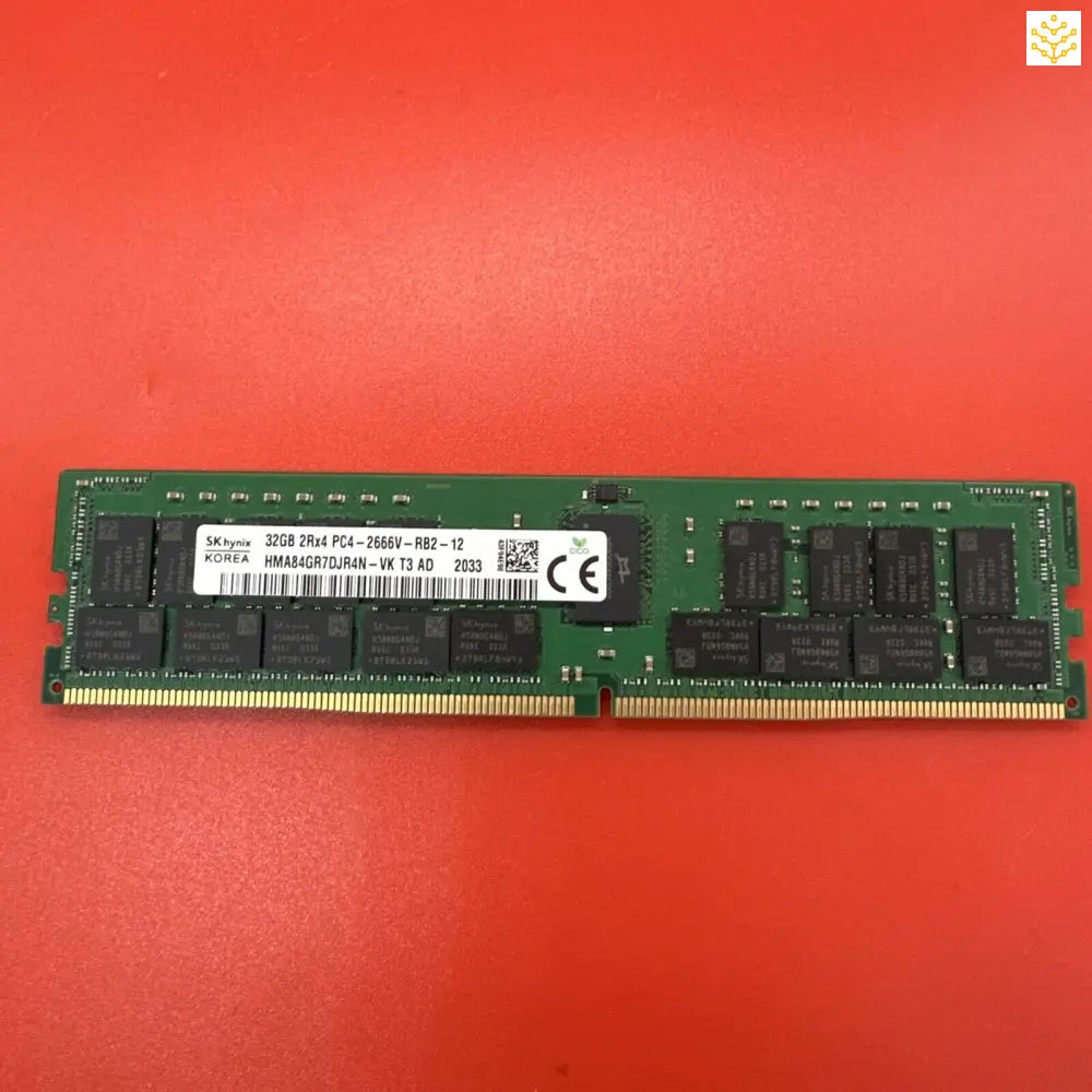 32GB 2Rx4 PC4-2666v Hynix HMA84GR7DJR4N-VK Server Memory - Computers/Tablets & Networking:Enterprise Networking