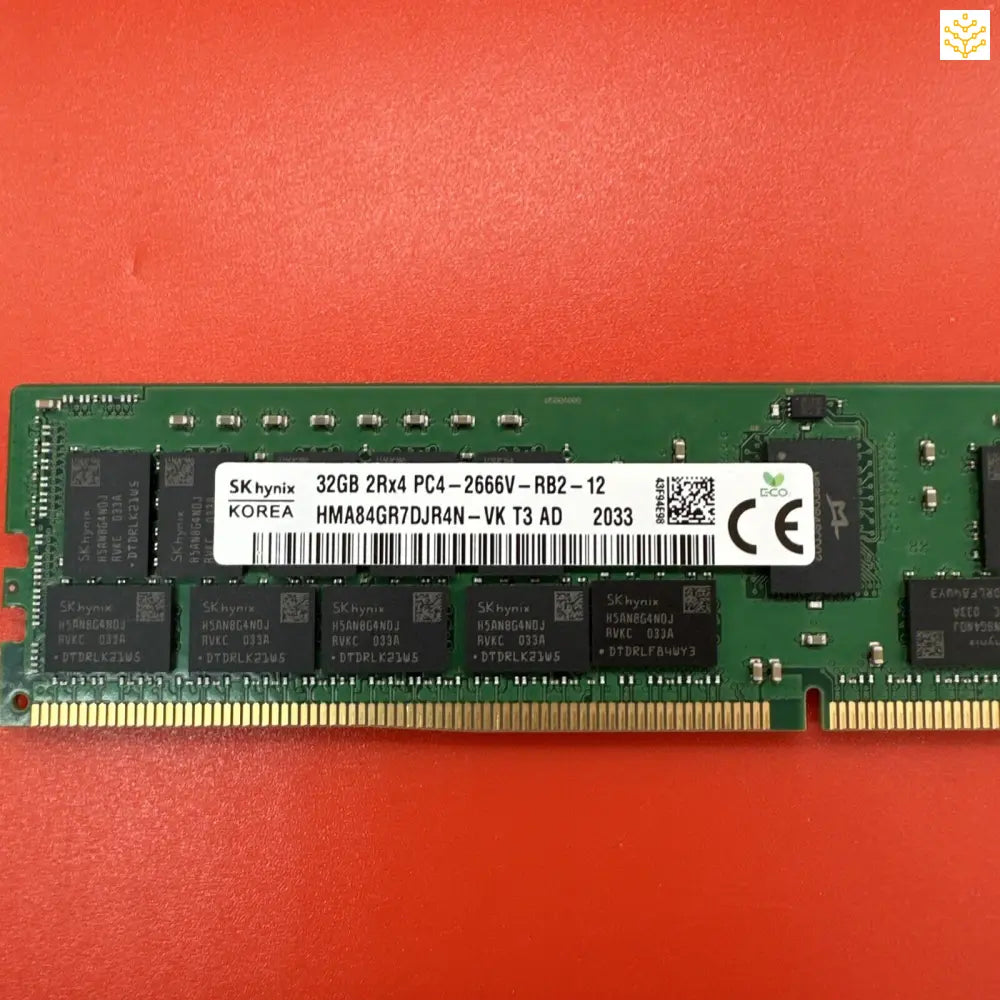 32GB 2Rx4 PC4-2666v Hynix HMA84GR7DJR4N-VK Server Memory - Computers/Tablets & Networking:Enterprise Networking