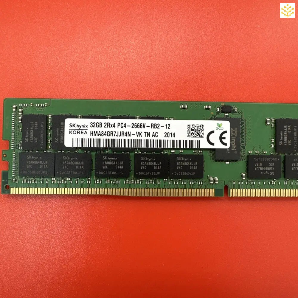 32GB 2Rx4 PC4 - 2666v Hynix HMA84GR7JJR4N - VK Server Memory - GIGDATA