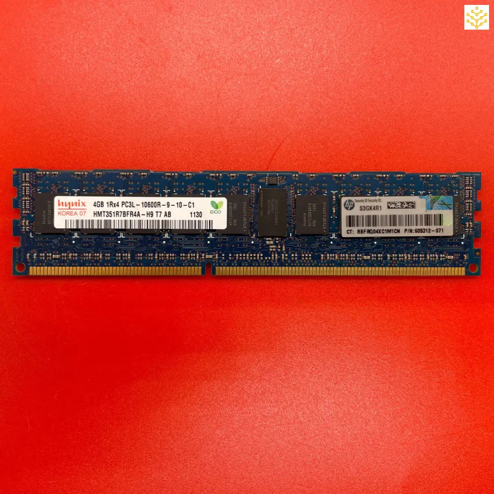 4G 1Rx4 Hynix HMT351R7BFR4A-H9 605312-071 Server Memory - Computers/Tablets & Networking:Enterprise Networking