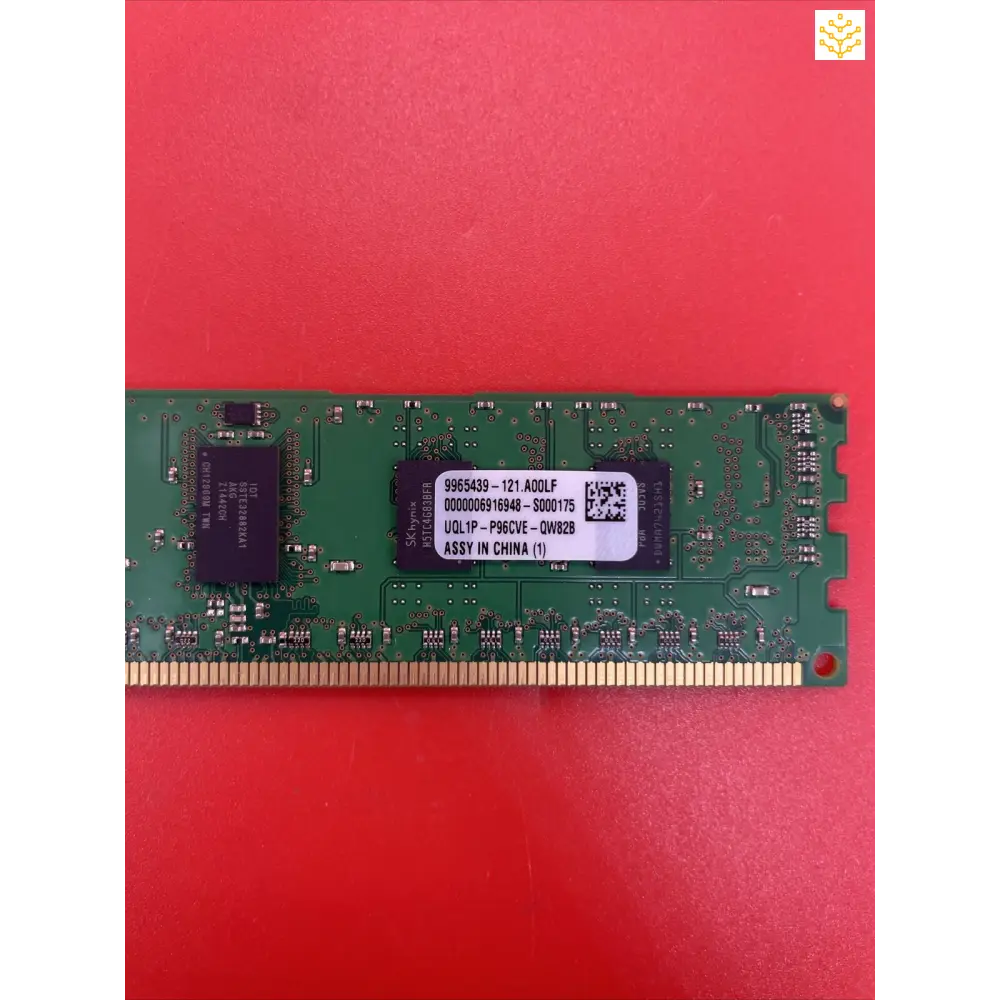 4GB 1Rx8 PC3L - 10600R Kingston KVR13LR9S8/4 Server Memory - GIGDATA