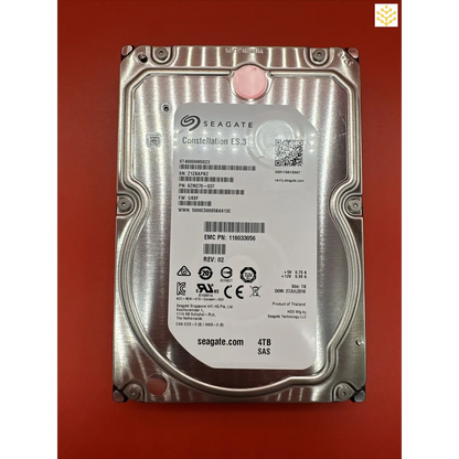 Seagate internal hard disk drive with 4TB storage capacity.