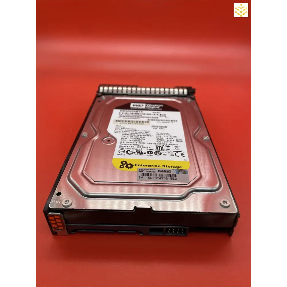 500GB SATA 7.2K 3.5 HP 658071-B21 in 658103 Tray - Computers/Tablets & Networking:Drives Storage & Blank Media:Hard