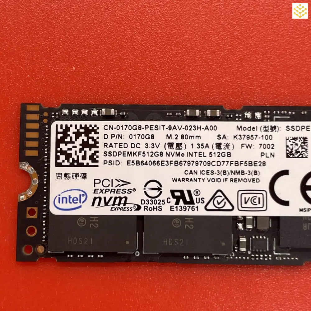 512G Intel 170G8 SSDPEMKF512GB M.2 NVMe SSD - Computers/Tablets & Networking:Drives Storage & Blank Media:Hard Drives