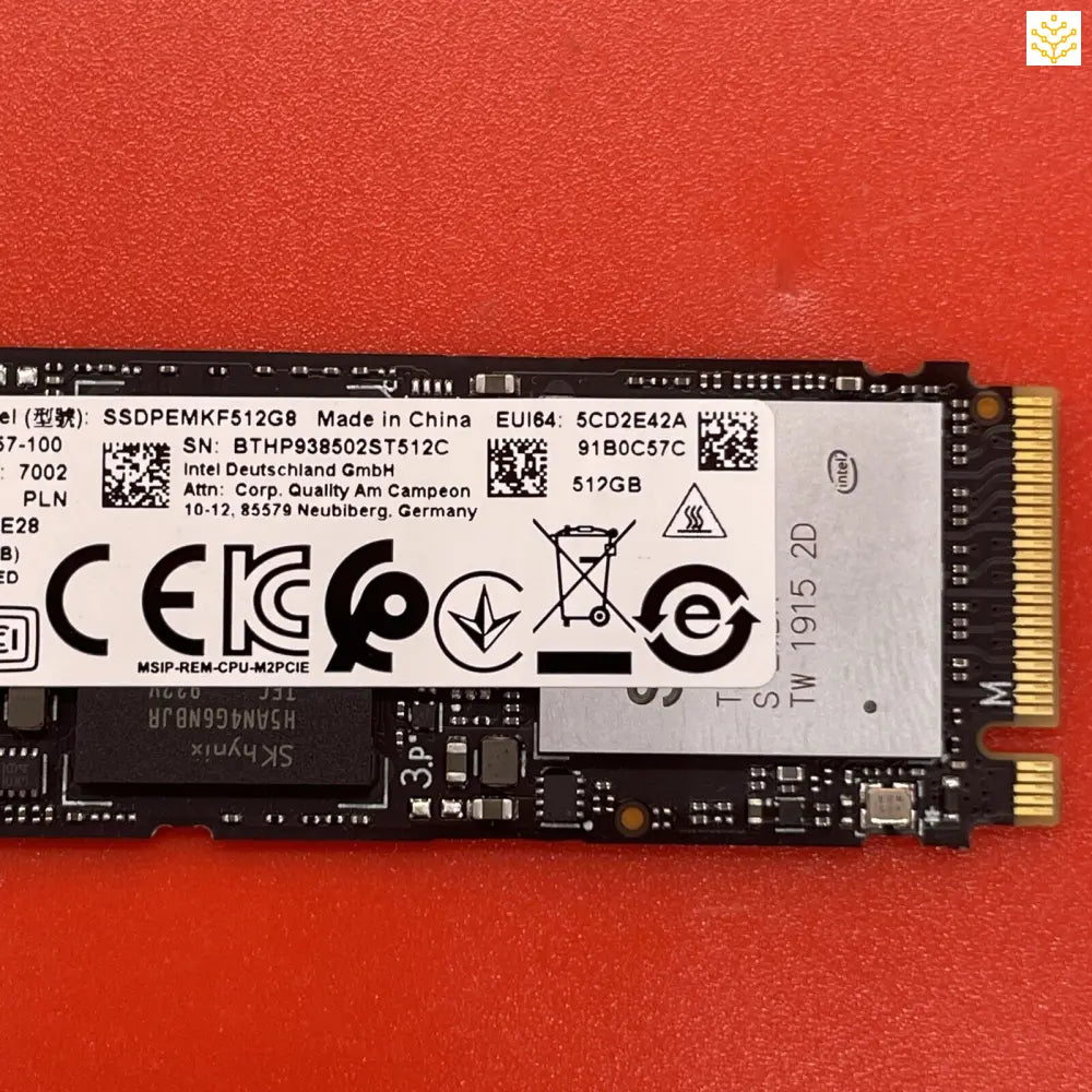 512G Intel 170G8 SSDPEMKF512GB M.2 NVMe SSD - Computers/Tablets & Networking:Drives Storage & Blank Media:Hard Drives