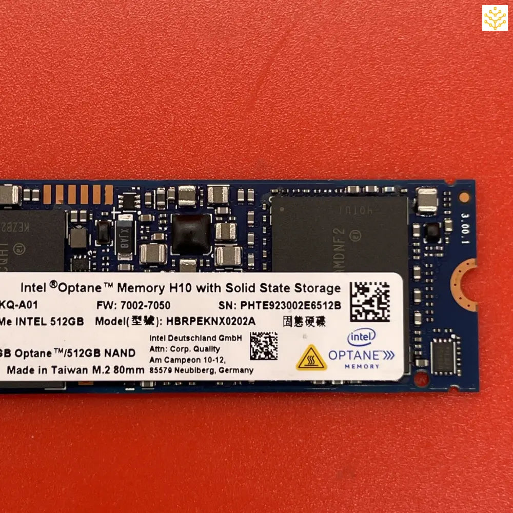 512G Intel Optane H10 HBRPEKNX0202A YDH3V M.2 NVMe SSD - Computers/Tablets & Networking:Drives Storage & Blank