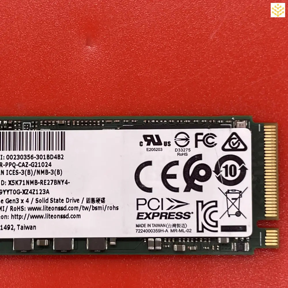 512G Lite-On CAZ-82512-Q11 K64PG PCIe Gen3x4 M.2 NVMe SSD - Computers/Tablets & Networking:Drives Storage & Blank