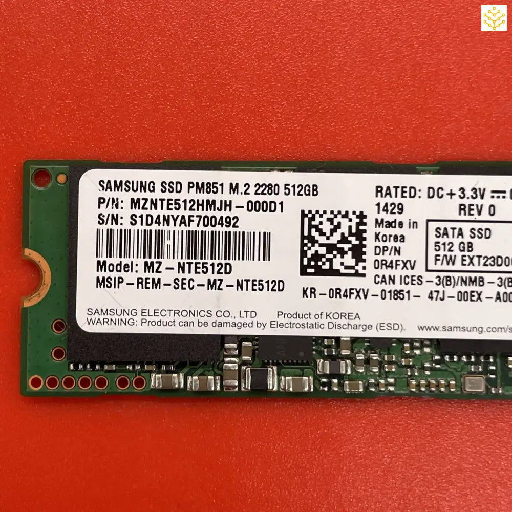 512G Samsung PM851 MZ-NTE512D R4FXV M.2 NVMe SSD - Computers/Tablets & Networking:Drives Storage & Blank Media:Hard