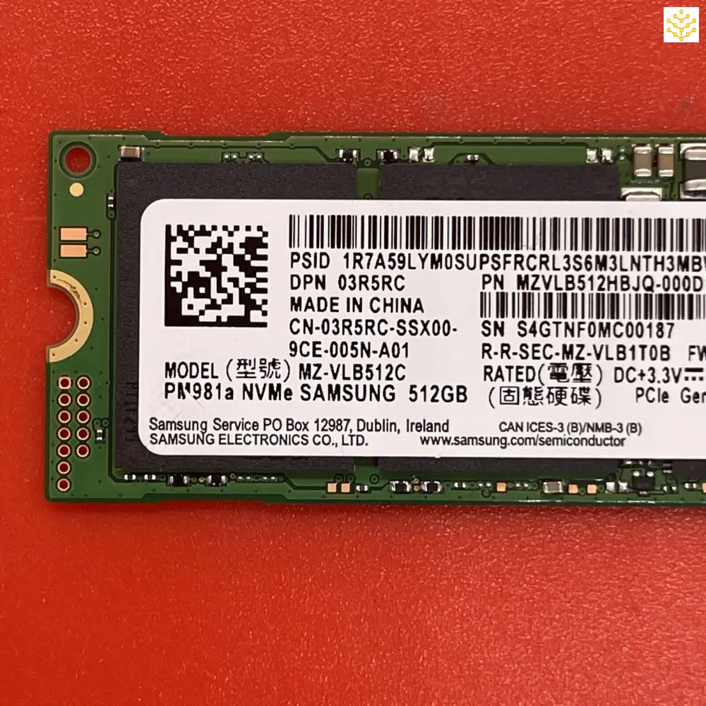 512G Samsung PM981a 3R5RC MZ-VLB512C M.2 NVMe SSD - Computers/Tablets & Networking:Drives Storage & Blank Media:Hard