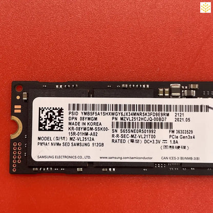 512G Samsung PM9A1 MZ-VL2512A 8YMGM M.2 NVMe SSD - Computers/Tablets & Networking:Drives Storage & Blank Media:Hard